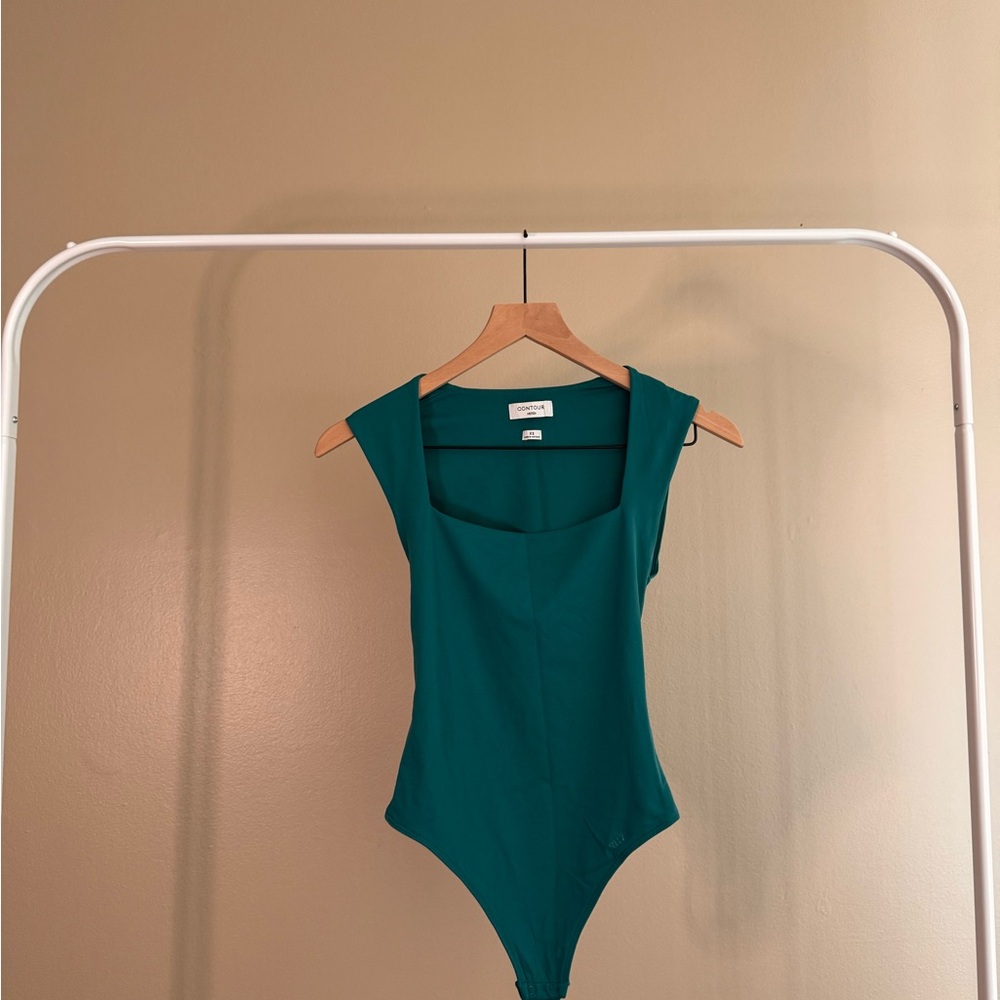 Aritzia Deep Green Bodysuit